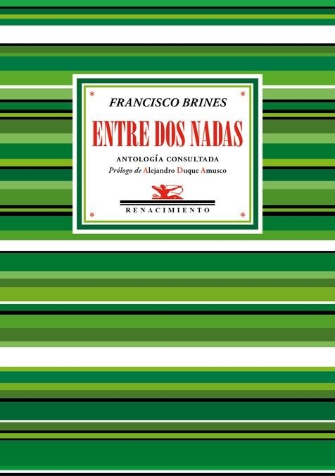 Entre dos nadas | 9788416981212 | Brines, Francisco