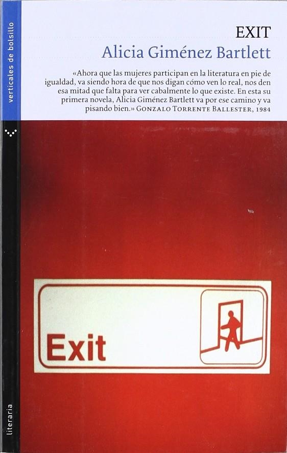 Exit | 9788492421237 | Giménez Bartlett, Alicia