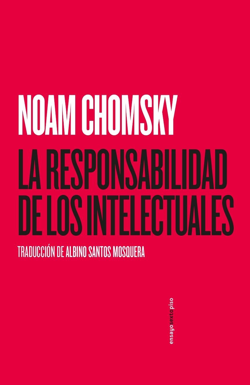 La responsabilidad de los intelectuales | 9788418342028 | Chomsky, Noam