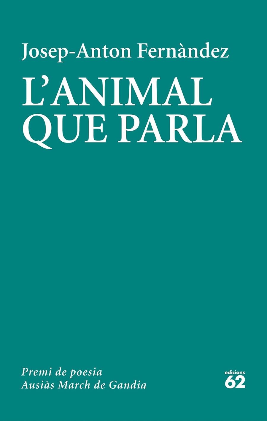 L'animal que parla | 9788429779103 | Fernàndez, Josep-Anton