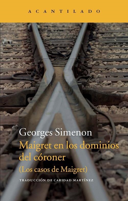 Maigret en los dominios del córoner | 9788415689836 | Simenon, Georges