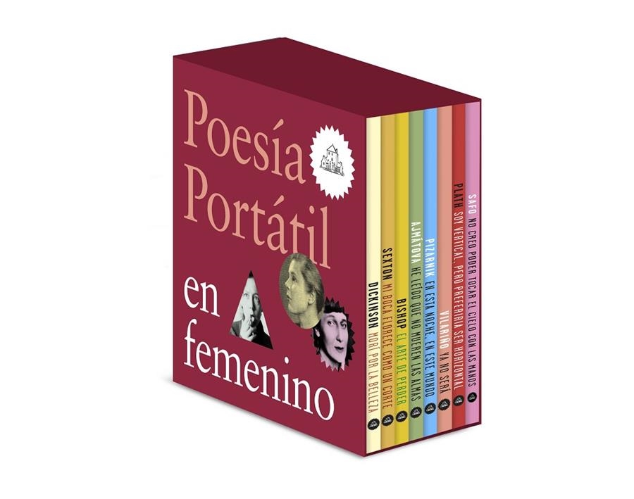 Poesía portátil en femenino (Dickinson | Sexton | Bishop | Ajmátova | Pizarnik | | 9788439739081 | Varios autores