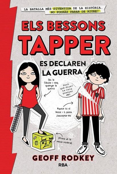 Els bessons Tapper 1: Els bessons es declaren la guerra | 9788427208704 | RODKEY , GEOFF