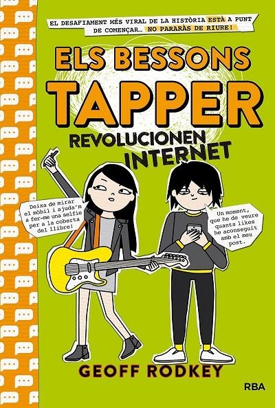 Els bessons tapper 4. Revolucionen Internet | 9788427212824 | RODKEY , GEOFF