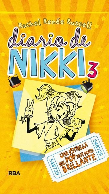 Diario de Nikki 3: Una estrella del pop muy poco brillante | 9788427201378 | RUSSELL RACHEL RENÉE