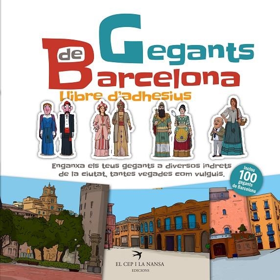 Gegants de Barcelona. Llibre d'adhesius | 9788417756864 | JuanolO