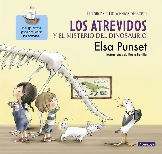 Los Atrevidos y el misterio del dinosaurio (El taller de emociones 4) | 9788448845643 | Punset, Elsa/Bonilla, Rocío