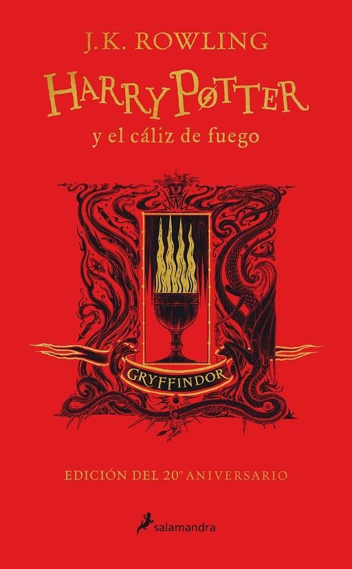 Harry Potter y el cáliz de fuego (edición Gryffindor de 20º aniversario) (Harry | 9788418174360 | Rowling, J.K.