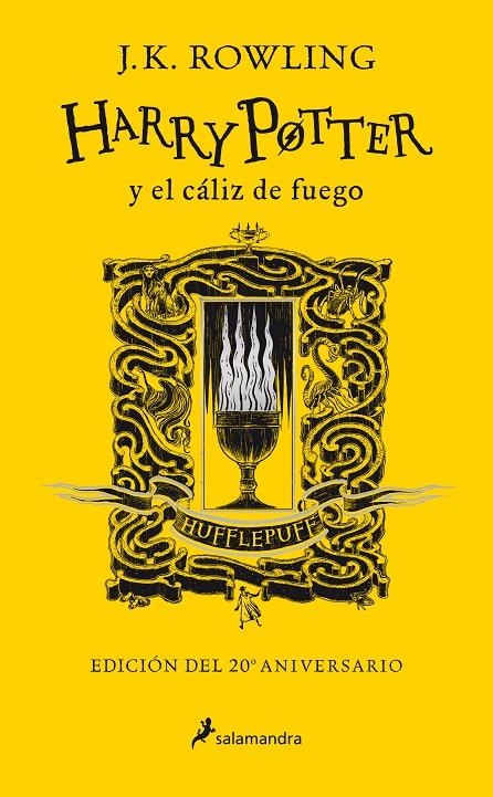 Harry Potter y el cáliz de fuego (edición Hufflepuff del 20º aniversario) (Harry | 9788418174391 | Rowling, J.K.