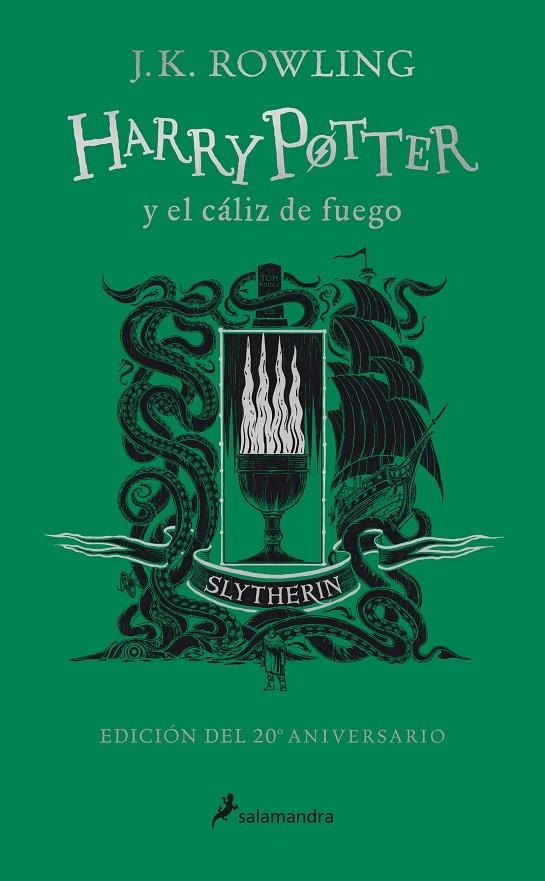 Harry Potter y el cáliz de fuego (edición Slytherin del 20º aniversario) (Harry | 9788418174377 | Rowling, J.K.