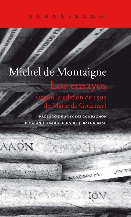 Los ensayos (estuche con tres volúmenes) | 9788418370625 | De Montaigne, Michel