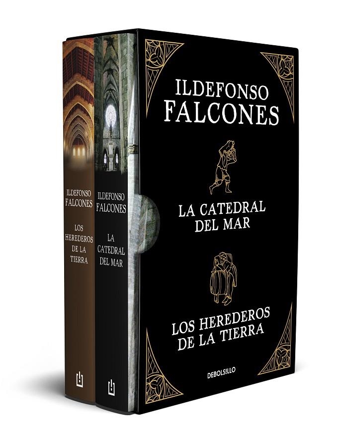 Ildefonso Falcones (edición estuche con: La catedral del mar | Los herederos de | 9788466359740 | Falcones, Ildefonso