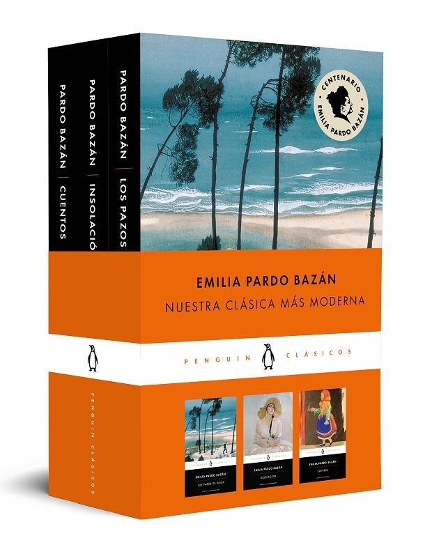 Emilia Pardo Bazán (pack que incluye: Cuentos | Los pazos de Ulloa | Insolación) | 9788491055372 | Pardo Bazán, Emilia