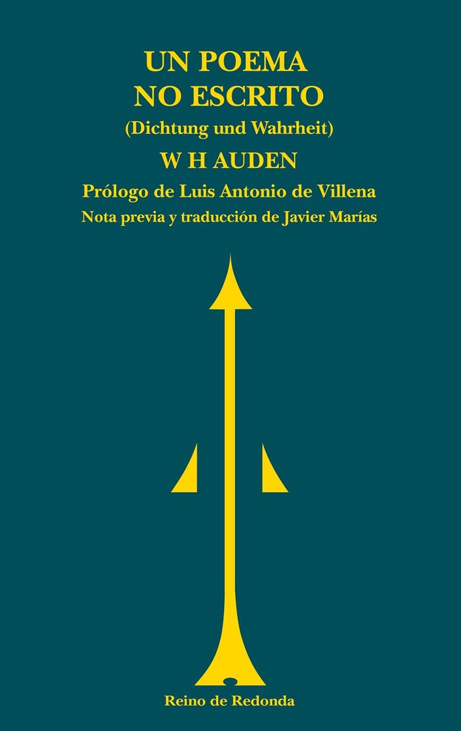 Un poema no escrito | 9788494725685 | Auden, W.H.