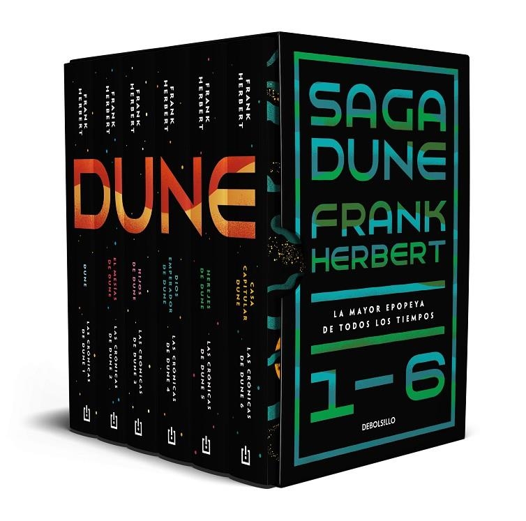 Saga Dune 1-6. La mayor epopeya de todos los tiempos | 9788466361897 | Herbert, Frank