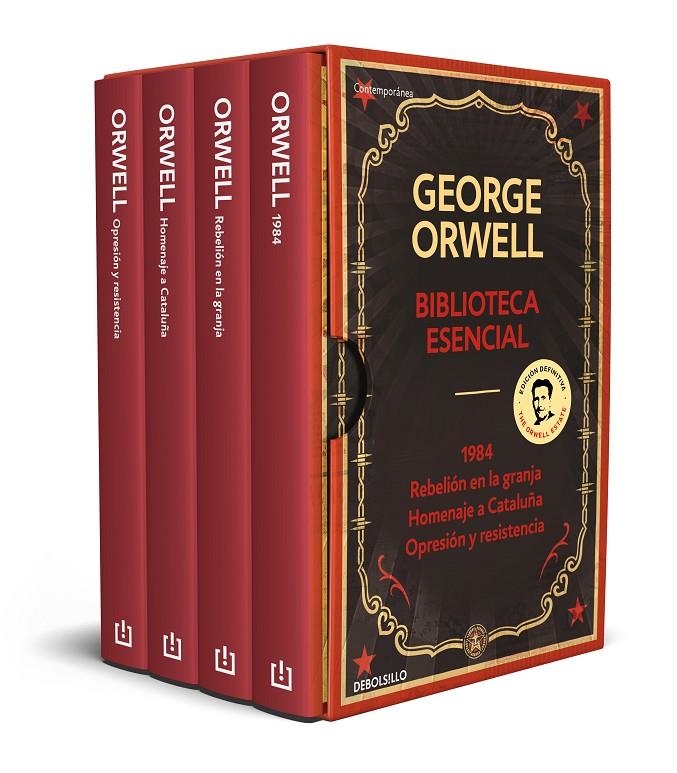 Biblioteca esencial George Orwell (1984 | Rebelión en la granja | Homenaje a Cat | 9788466357777 | Orwell, George