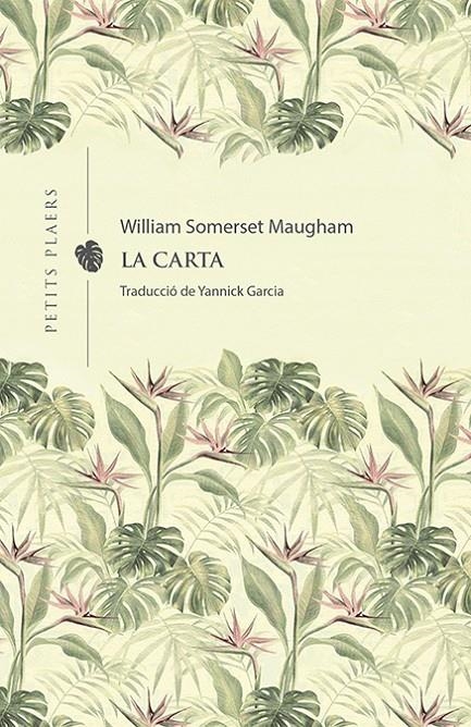 La carta | 9788418908231 | Maugham, William Somerset