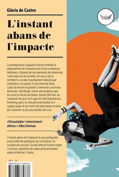 L'instant abans de l'impacte | 9788417339838 | De Castro, Glòria (en la C)