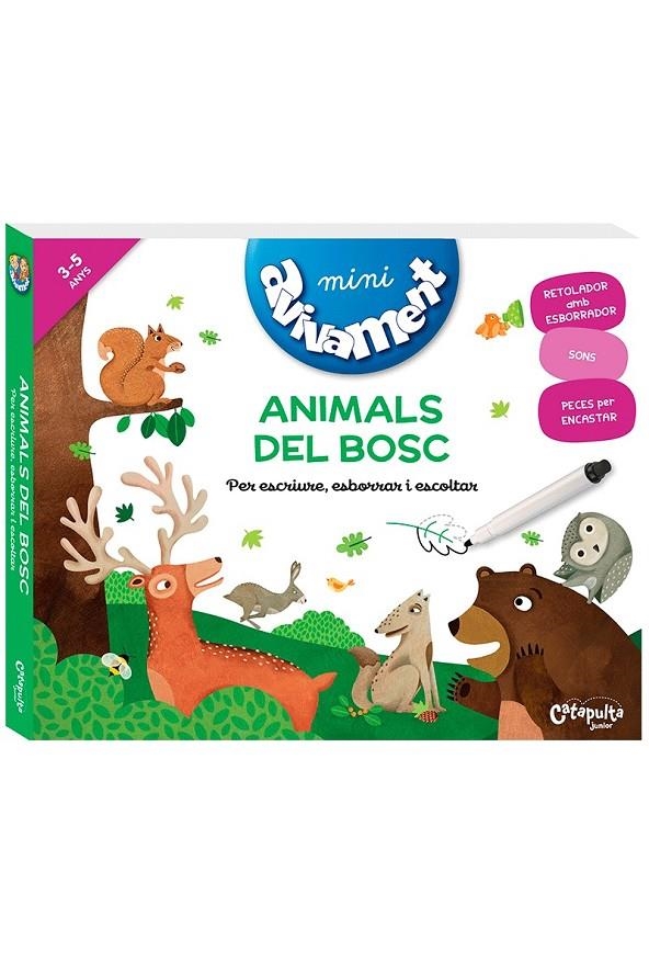 MINI AVIVAMENT ANIMALS DEL BOSC | 9789876378864 | Els editors de Catapulta