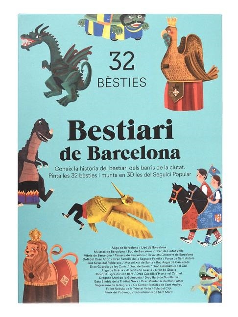 Bestiari de Barcelona. 32 bèsties | 9788491563747 | Alonso Cruzet, Nicolàs/Berloso Clarà, Laia