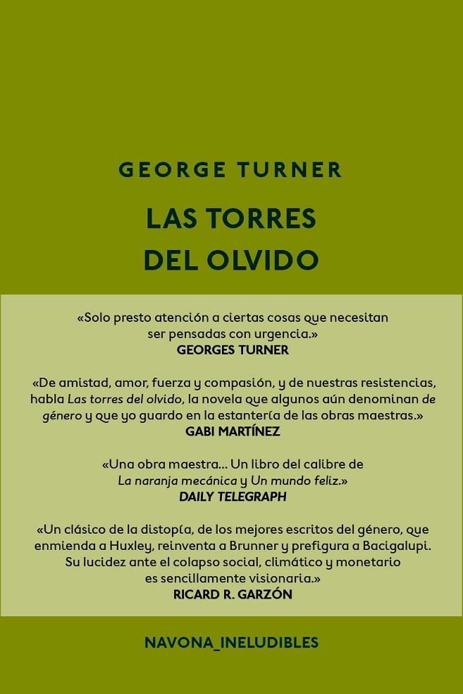 Las torres del olvido | 9788417181499 | Turner, George