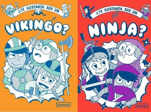 ¿Te gustaría ser un vikingo o un ninja? | 9788412565607 | Akiyama, Takayo/Haywood, John/Amson-Bradshaw, Georgia