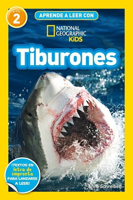 Aprende a leer con National Geographic (Nivel 2) - Tiburones | 9788482988269 | Schreiber, Anne