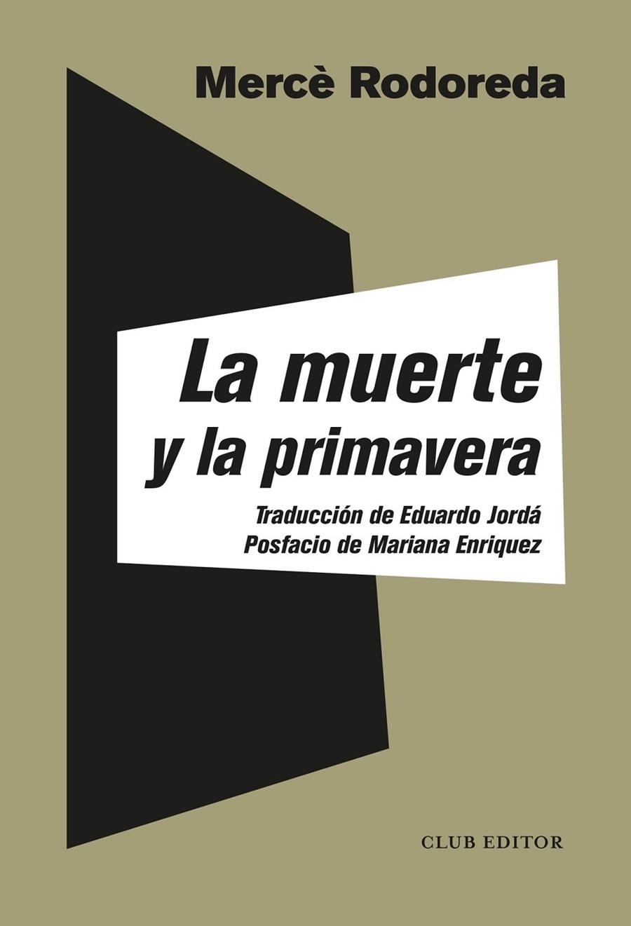 La muerte y la primavera | 9788473293587 | Rodoreda, Mercè