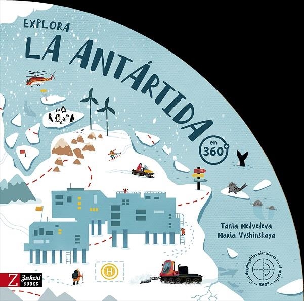 Explora la Antártida en 360º | 9788418830853 | Medvedeva, Tania