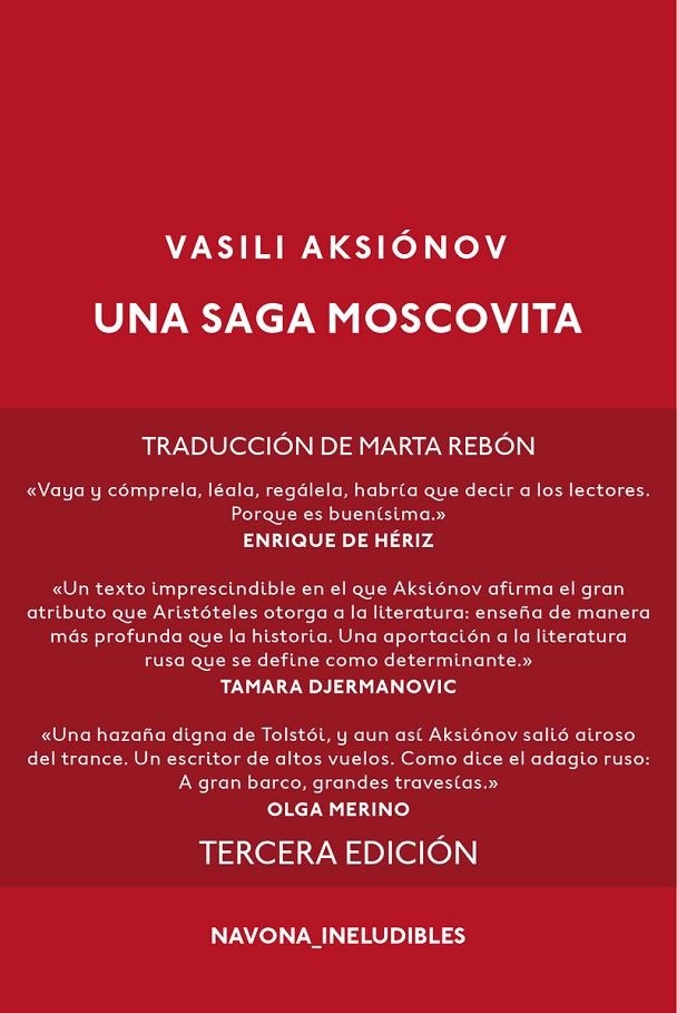 Una saga moscovita | 9788416259311 | Aksiónov, Vasili