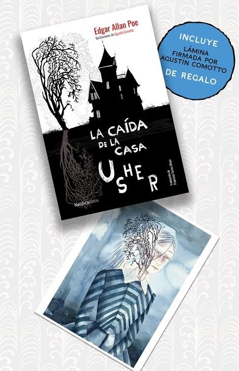 Pack La caída de la casa Usher con ilustración | 9788419735430 | Poe, Edgar Allan