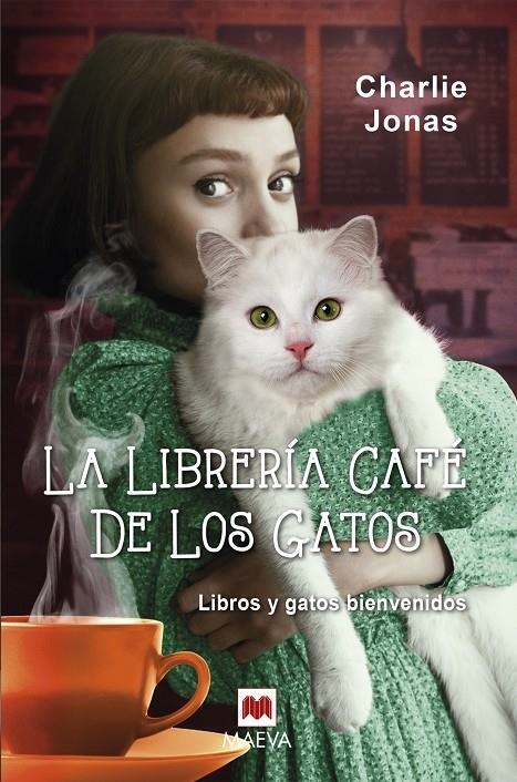 La librería café de los gatos | 9788419110497 | Jonas, Charlie