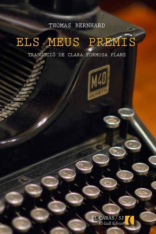 Els meus premis | 9788494168550 | Bernhard, Thomas