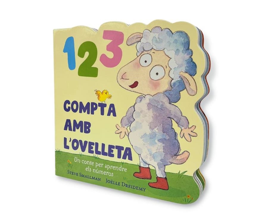 1 2 3 Compta amb l'ovelleta (L'ovelleta que va venir a sopar. Llibre de cartró) | 9788448865085 | Smallman, Steve/Dreidemy, Joëlle