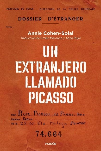 Un extranjero llamado Picasso | 9788449340680 | Cohen-Solal, Annie