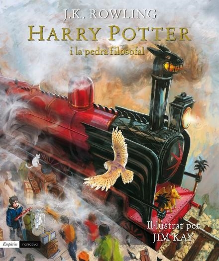 Harry Potter i la pedra filosofal (edició il·lustrada) | 9788416367122 | Rowling, J.K.