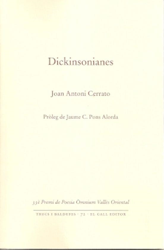 Dickinsonianes | 9788419321169 | Joan Antoni, Cerrato