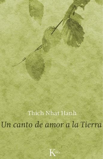 Un canto de amor a la Tierra | 9788499883670 | Hanh, Thich Nhat