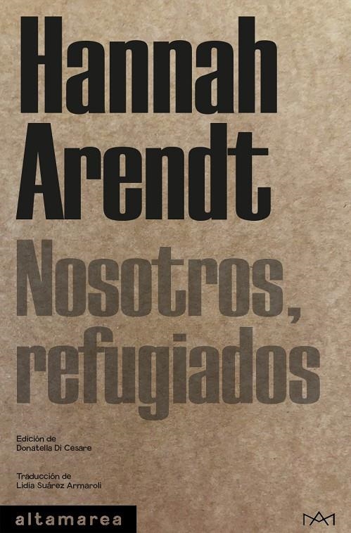 Nosotros, refugiados | 9788419583482 | Arendt, Hannah