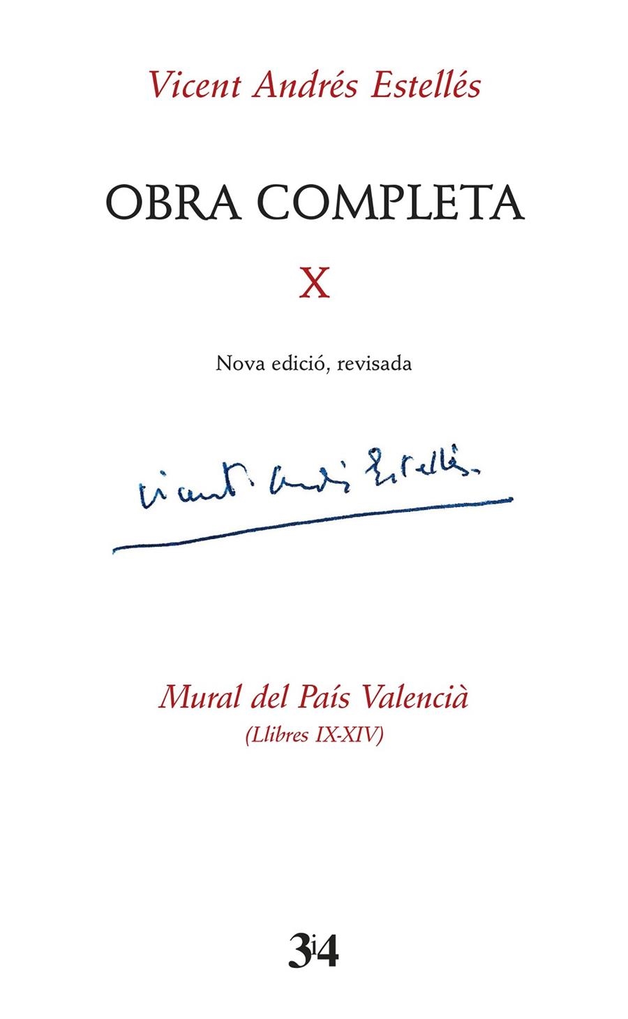 Obra completa revisada, volum 10 | 9788417469740 | Andrés Estellés, Vicent