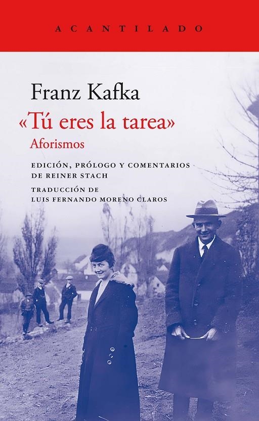 "Tú eres la tarea" | 9788419036858 | Kafka, Franz