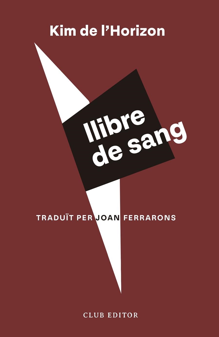 Llibre de sang | 9788473294171 | de l'Horizon, Kim (en la D)