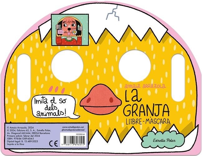 La granja. Llibre-màscara | 9788413896045 | Arrazola, Amaia