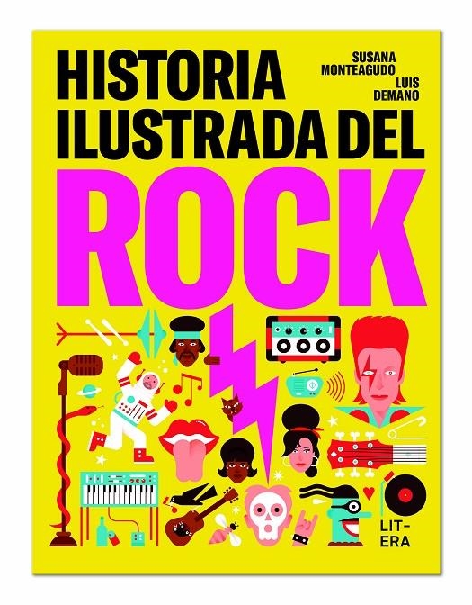 Historia ilustrada del rock | 9788494843952 | Monteagudo Duro, Susana/Demano, Luis