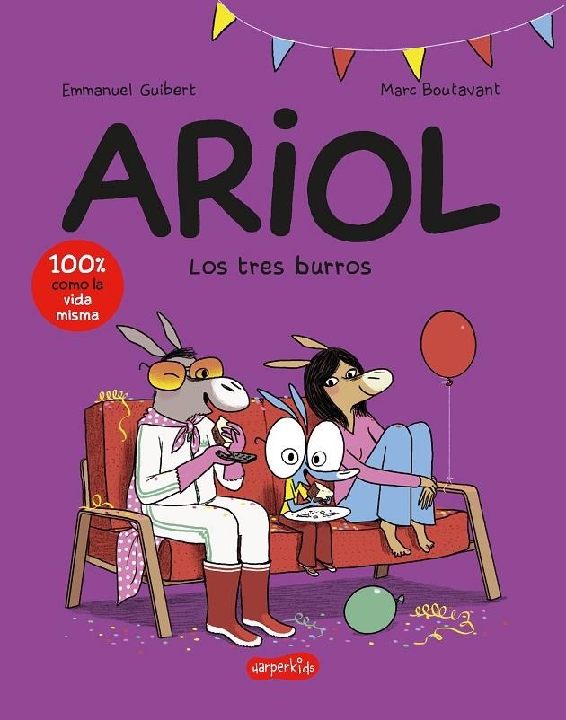 Ariol 8. Los tres burros | 9788419802408 | Guibert, Emmanuel