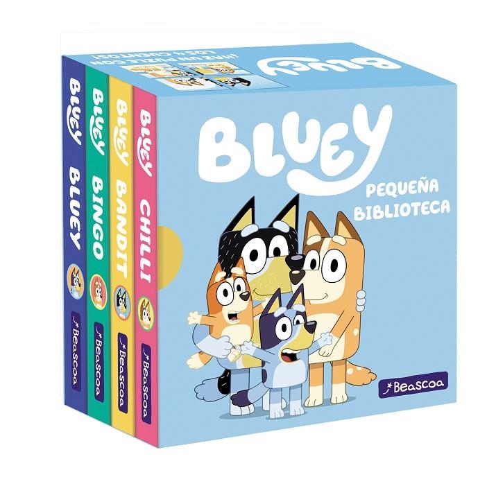 Bluey. Libro juguete - Pequeña biblioteca (edición en español) | 9788448867775 | Bluey