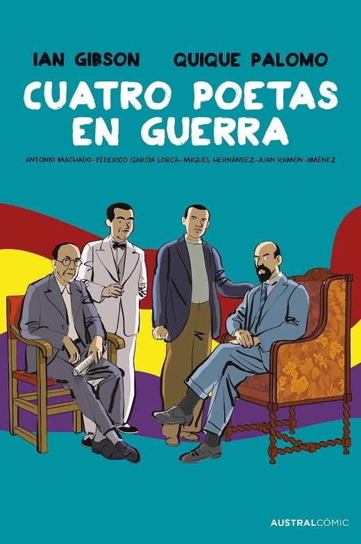 Cuatro poetas en guerra (novela gráfica) | 9788411615310 | Gibson, Ian/Palomo, Quique