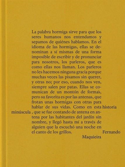 Una Historia Minúscula | 9788419233714 | Fernando Maquieira