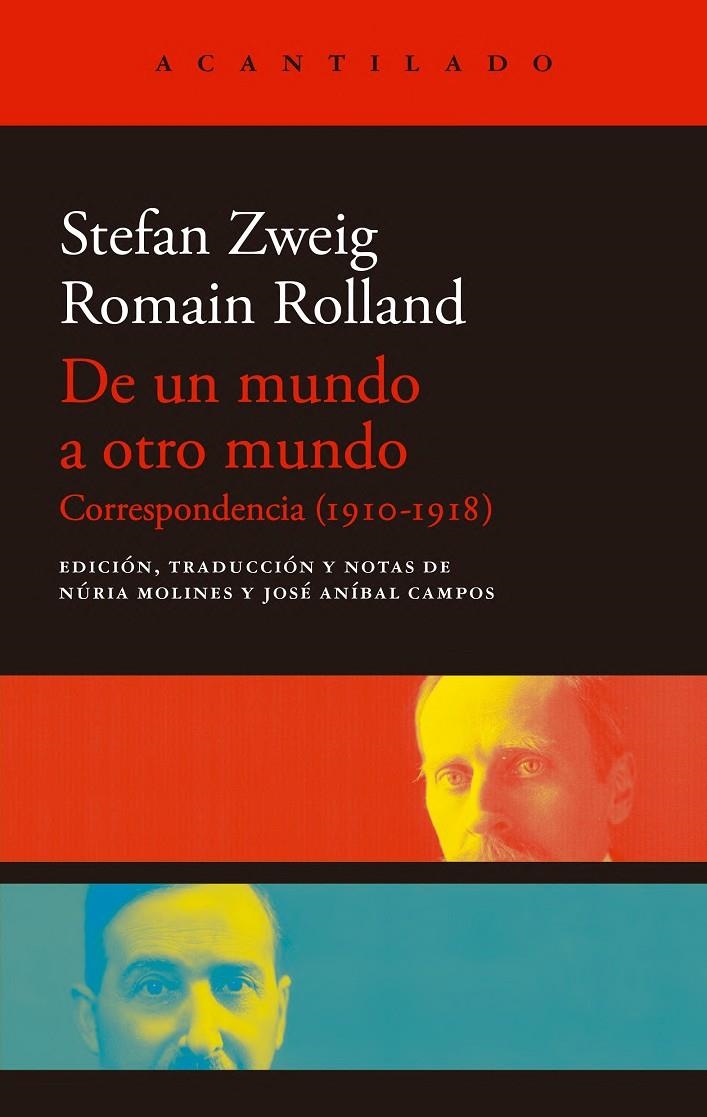 De un mundo a otro mundo | 9788419958037 | Zweig, Stefan/Rolland, Romain