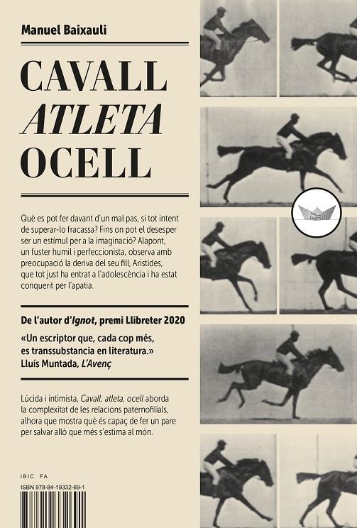 Cavall, atleta, ocell | 9788419332691 | Baixauli, Manuel